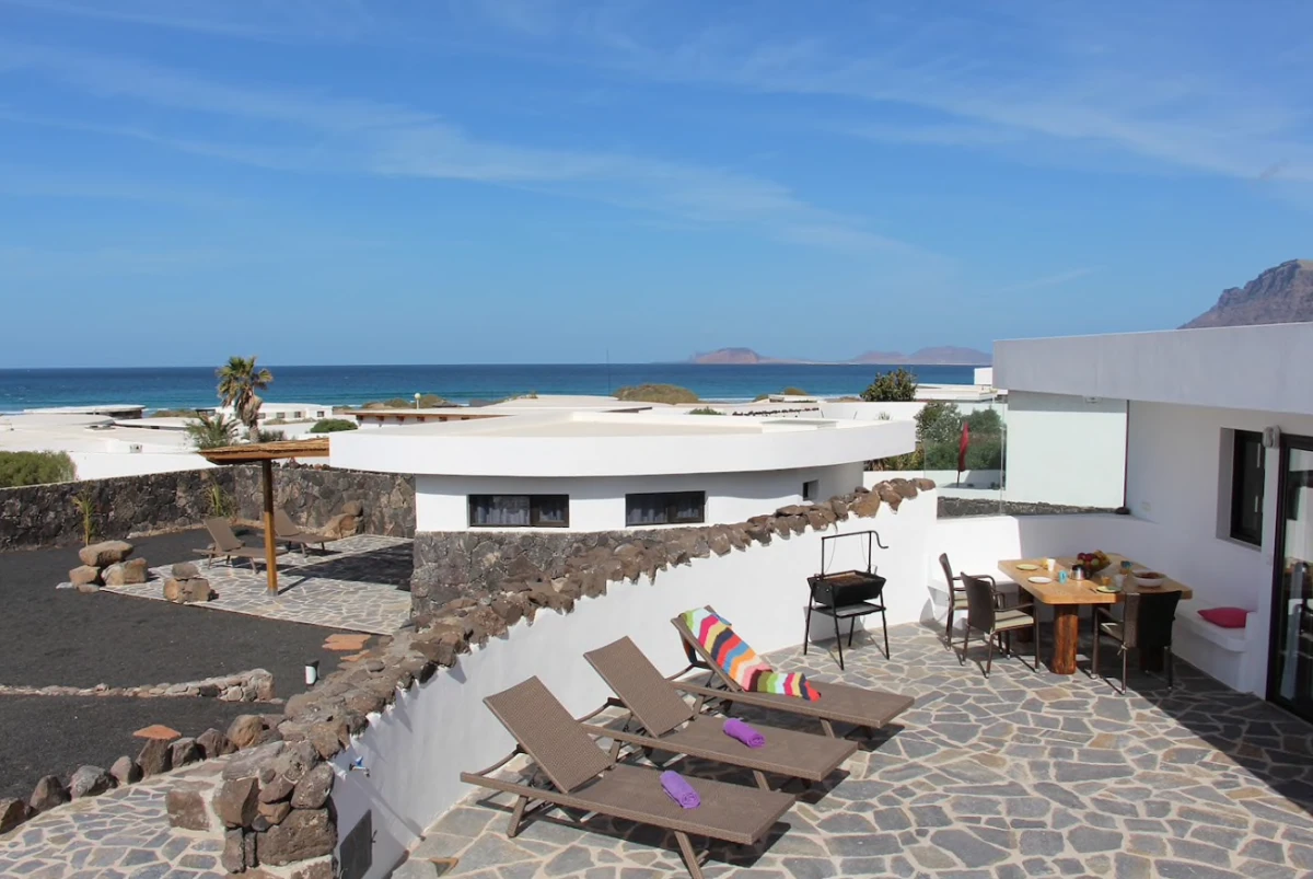 Beach Villa Famara Patio